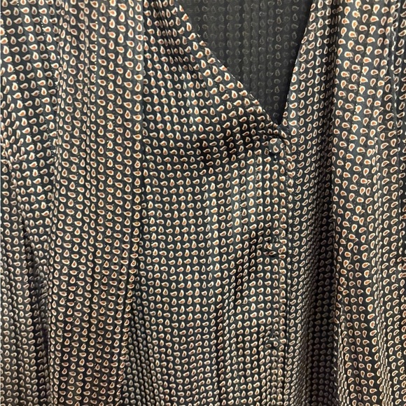 Zara Brown Long Sleeve Maxi Dress - Picture 2 of 7